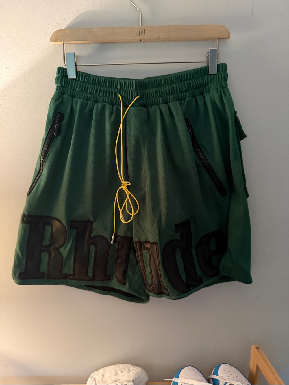 Rhude Logo Shorts Mesh